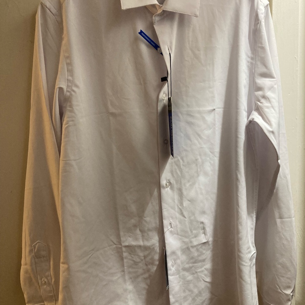 Nautica White Dress Shirt S 14/14.5 32/33